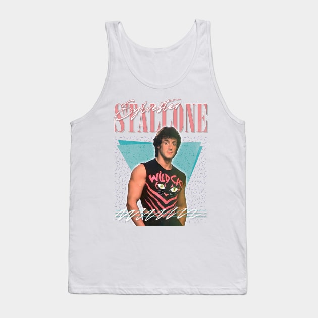 Sylvester Stallone /// 80s Retro Aesthetic Tank Top by DankFutura